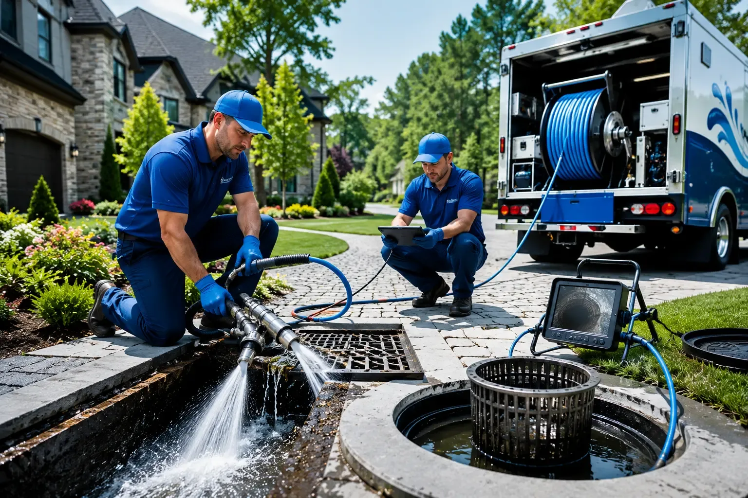 Local outdoor drain cleaning professionals in South Roxana, IL
