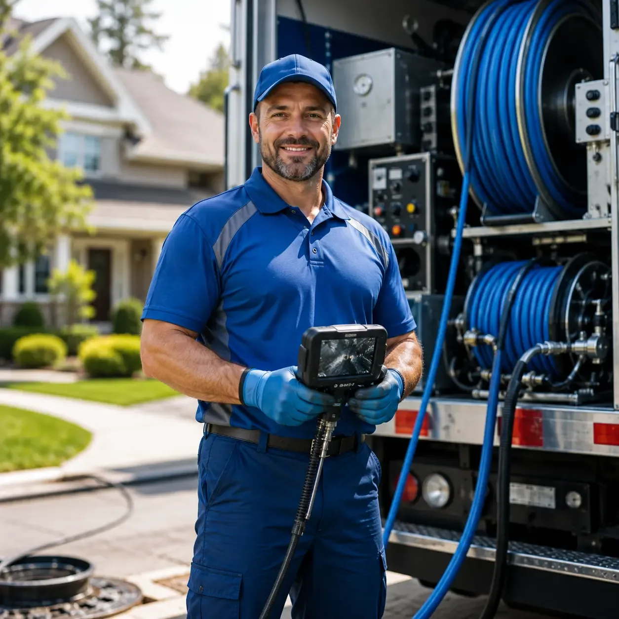 Local outdoor drain cleaning specialists in South Roxana, IL